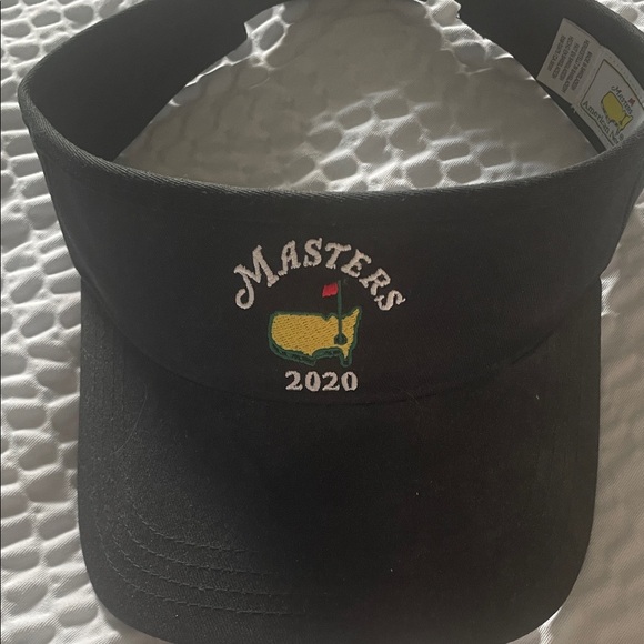 American Needle Black Visor with Masters Logo - Picture 5 of 5